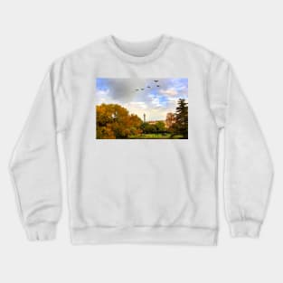 Autumn Trees Regent's Park London England Crewneck Sweatshirt